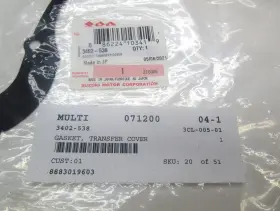 3402-538 ARCTIC CAT Atv Transfer Cover Gasket 500 400 4X4 #2