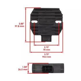 RR244A1007 CALTRIC Regulator Rectifier Ultra Jetski Lx #3
