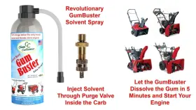 546506 CLEANCARBURETOR Gum Buster Snowblowers
