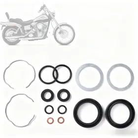 J81-45878-04 CREATIVE.C Fork Seal Rebuild Kit Harley-davidson