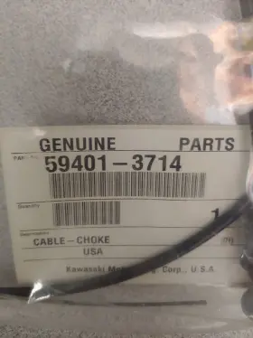 Kawasaki 59401-3714/59401-3717 New - Choke Cable Part# 59401-3714 Now 3717 -1995-2003 Jet Ski Models
