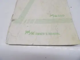 99920-1385-03 KAWASAKI Jet Ski Service Manual JS550 #3
