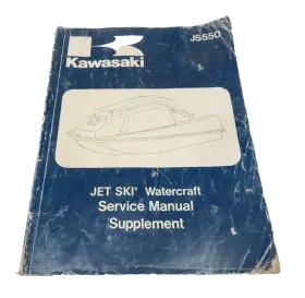 Kawasaki 99924-1075-51 1984 - 1987 Jet Ski Js550 550 Service Manual Kawasaki 99924-1075-51 1984 - 1987 Jet Ski Js550 550 Service Manual