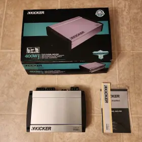 800.5 KICKER Boat Car Kxm Channel Amplifier Amp Marine Kx 400