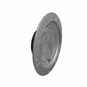 5141884-650 POLARIS Start Badge Pearlescent Texture Titanium