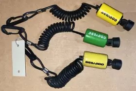 278001431 SEADOO Floating Safety Lanyard Ignition Cap Key #3