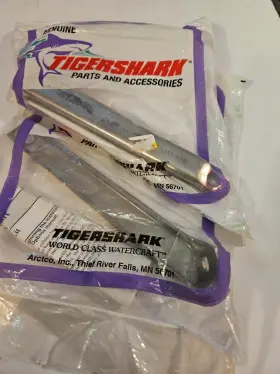 0637-154 TIGERSHARK ARCTIC CAT Expansion Chamber Nos Kit