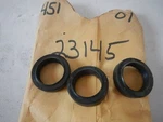 Nos Oem Yamaha Front Fork Oil Seal Set (3) 451-23145-01-00. Fixed Price $30.00.