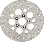 Drag Specialties Stainless Steel Drilled Brake Rotor 1710-1908. Fixed Price $180.49.