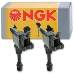 2 Pcs Ngk Ignition Coil For 2001-2003 Mazda Protege 2.0l L4 - Spark Plug Vb. Fixed Price $97.58.