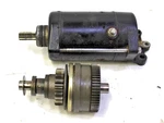 1991 Kawasaki Sc 650 Starter And Bendix Oem# 21163-3709. Fixed Price $29.99.