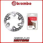 Kit Pads + Disc Brembo Yamaha Wr F 450 2012 Rear Sd - Fixed 68b407. Fixed Price $115.38.