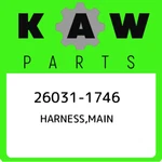 26031-1746 Kawasaki Harness,main 260311746, New Genuine Oem Part. Fixed Price $1101.00.