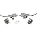 Drag Specialties 0610-0694 Chrome Hydraulic Clutch Handlebar Control Kit. Fixed Price $523.19.