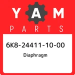 6k8-24411-10-00 Yamaha Diaphragm 6k8244111000, New Genuine Oem Part. Fixed Price $34.37.