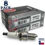 Ngk V-power 7548 Spark Plugs Br9eya - 8 Pack. Fixed Price $56.77.