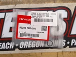 Nos Honda 91306-mg3-000 O-ring (1.5x9.5). Fixed Price $4.32.