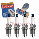 4 Pc Denso Standard U-groove Spark Plugs For 1989-1990 Nissan 240sx 2.4l L4 Mg. Fixed Price $20.17.
