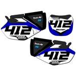 Yz 450 F Sg63 Custom Mx Number Plates Senge Graphics Kit Compatible With Yamaha. Fixed Price $64.99.