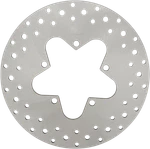 Drag Specialties 1710-1906 Stainless Steel Drilled Brake Rotors 11.5" Rear. Fixed Price $214.15.