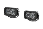 C2 Pro Standard Series 2" 2x25.6w Driving Beam Led Lights, W Amber Backlight. Fixed Price $339.95.