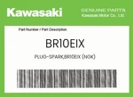 Kawasaki Genuine Plug-spark,br10eix (ngk) - Br10eix. Fixed Price $12.76.