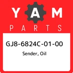Gj8-6824c-01-00 Yamaha Sender, Oil Gj86824c0100, New Genuine Oem Part. Fixed Price $110.77.
