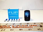 Flip Illuminated Out In Winch Activator Rocker Switch 12-9090 Jh. Fixed Price $36.95.