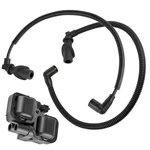 Caltric Ignition Coil & Spark Plug Wires For Polaris Scrambler 850 2013 2015-24. Fixed Price $39.00.