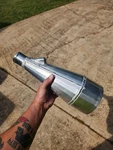 Kawasaki 650sx X2 2" Race Cone Pipe Prototype Aluminum Tig Welded New!. Fixed Price $169.99.