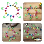 12 Pcs Bells For Fishing Poles Bite Indicator Alarm Freshwater Sea. Fixed Price $52.98.