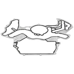 Engine Crankcase Half Gasket Elring 122.476. Fixed Price $76.20.