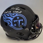 Calvin Ridley Signed "speed Kills Titan Up!" F/s Eclipse Helmet Beckett Bas. Fixed Price $404.99.