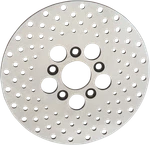 Drag Specialties 1710-1909 Stainless Steel Drilled Brake Rotors 10" Front. Fixed Price $163.15.
