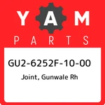 Gu2-6252f-10-00 Yamaha Joint, Gunwale Rh Gu26252f1000, New Genuine Oem Part. Fixed Price $30.76.