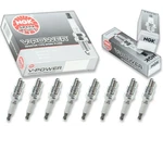 8 Pcs Ngk V-power Spark Plugs For 1973-1975 Chevrolet Laguna 6.6l 5.7l 7.4l Uh. Fixed Price $31.09.
