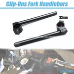 33mm 7/8" Racing Clip-on Fork Handlebars Fit For Yamaha Honda Kawasaki Suzuki. Fixed Price $42.97.