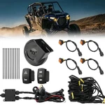 Utv Turn Signal Kit With 110db Horn Pre-wired Plug & Play Universal 4 Amber. Fixed Price $64.45.