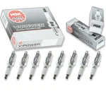 8 Pcs Ngk V-power Spark Plugs For 1976-1983 Chevrolet Malibu 5.7l 4.4l 5.0l Hk. Fixed Price $31.73.