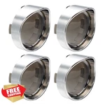 Nthreeauto 2" Bullet Smoked Turn Signal Lens Cover Harley Chrome. Fixed Price $27.99.