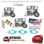 Polaris Carb Kit With Base Gaskets Carburetor 3240128 Sl Slt Slx 650 750 780 -. Fixed Price $99.50.