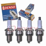 4 Pc Denso Standard U-groove Spark Plugs For 1992-1999 Mitsubishi Mirage Ws. Fixed Price $18.32.