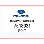 Polaris Bolt-m8x1.25x75-hx/fl-ss,w/nys 7518031 Oem New. Fixed Price $8.99.