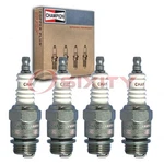 4 Pc Champion Industrial Spark Plugs For 1933-1936 Willys Model 77 Ignition Ns. Fixed Price $26.01.