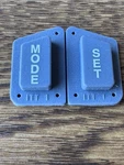 Polaris Pwc Button Cover Mode Set, 2201263, 1995-1998, Slh,slth, Sltx.. Fixed Price $10.00.