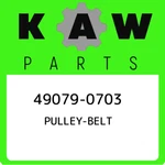 49079-0703 Kawasaki Pulley-belt 490790703, New Genuine Oem Part. Fixed Price $275.04.