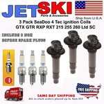 Sea-doo 4-tec Ignition Coil & Ngk Plugs. Fixed Price $127.19.
