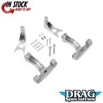 Chrome Passenger Floorboard Mount Kit For Harley Softail 00-17 Drag Specialties. Fixed Price $324.40.