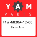 F1w-6820a-12-00 Yamaha Meter Assy F1w6820a1200, New Genuine Oem Part. Fixed Price $1689.24.