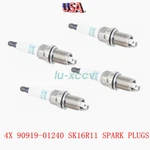 4x Spark Plug Sk16r11 90919-01240 3324 Iridium For Denso Corolla 4runner Yaris. Fixed Price $19.99.